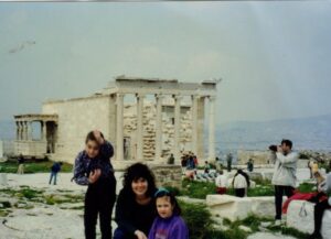 First solo travel to Greece to find my kids